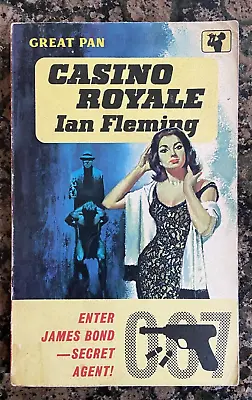 Casino Royale | Ian Fleming James Bond | Great Pan Yellow Band 1962  | Vintage • £11