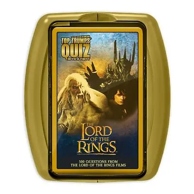 The Lord Of The Rings Top Trumps Quiz Game Card Game • £12.99