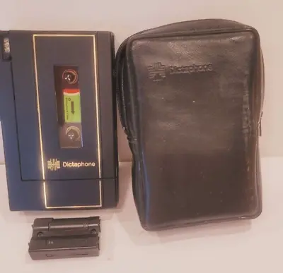 Dictaphone Vintage Cassette Recorder Model 2250 Japan For Parts/Repair With Case • $12.99