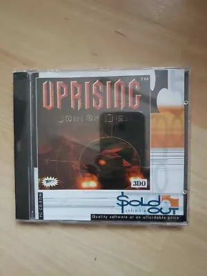 PC Vintage Collectors CD-Rom Action Fighting War Game Uprising Join Or Die NEW • £8