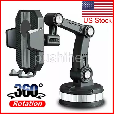 Universal Car Truck Mount Phone Holder Stand Dashboard/Windshield For Cell Phone • $7.89