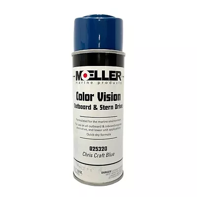 Moeller Marine 25320 Chris Craft Blue Spray Paint 025320 • $14.23