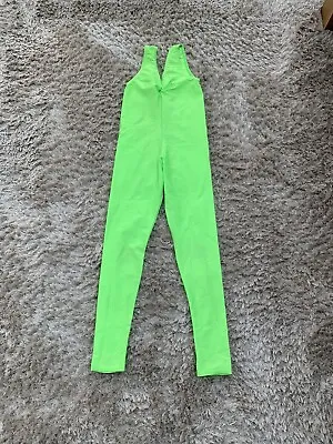 £7 • Buy Dance Catsuit Lime Green - Various Child Sizes