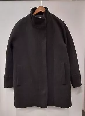 J Crew Women's Full Zip Wool Blend Black Size 12P Coat • $24.99