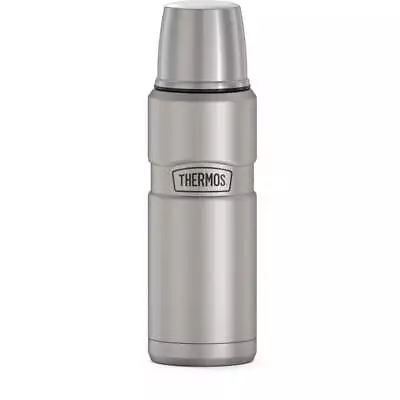 Thermos Stainless King Vacuum Insulated Stainless Steel Beverage Bottle16oz New • $21.48