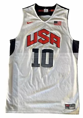 Kobe Bryant 2012 Nike Olympic Team USA Large Vintage Basketball Jersey! • $99