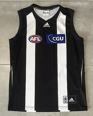 Afl Collingwood Magpies 2011 Clash Retail Guernsey Adidas Rare Sz M Preowned • $129.99