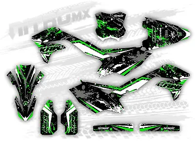 Graphics Kit Fits Kawasaki KX 450F KXF 450 KX450F 2016 2017 2018 Decals Stickers • $269.60