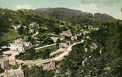 Matlock Bath From Cal Tor - Postcard • £2.75