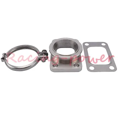 3  OD V-Band Flange To T25 Adapter COMPACT Flange Clamp Gasket Kit • $99.99