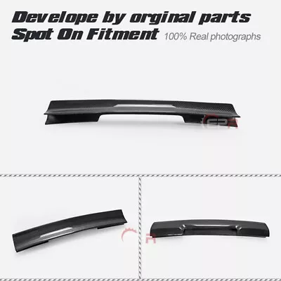 EPA Style Carbon Glossy For Honda Civic TyR EP3 Rear Spoiler Whale Wing Add On • $247