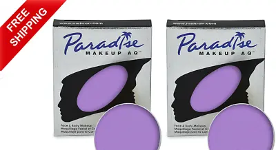 2 Mehron Makeup Paradise Makeup AQ Face & Body Paint - 1.4 Oz - Purple • $9.80