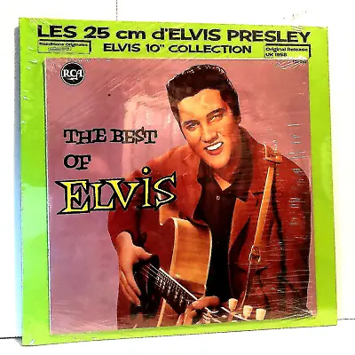 SEALED ! Elvis Presley 10  The Best Of Elvis LC 0316 France 1983 • $29.99