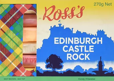 Ross's Of Edinburgh 12 Stick Castle Rock Gift Box 270 G • £10.65