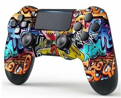 $31.50 • Buy Graffiti Wireless Bluetooth Controller Dual Vibration Joystick PS4 / Pro /PC