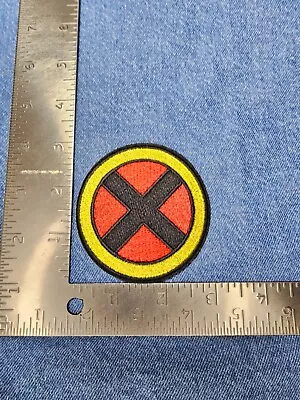 X-MEN LOGO CLASSIC MARVEL COMICS Embroidery Iron On Applique Patch / Sew On • $4.95