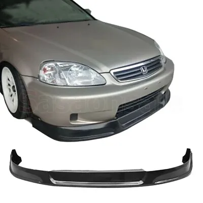 [SASA] Made For 1999-2000 Honda Civic 2dr 4dr TC Style PU Front Bumper Lip • $79.99