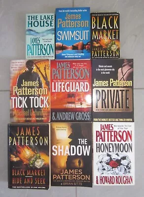10 THRILLERS James Patterson Various Series PB Multiple Listing - YOU CHOOSE • $6.50
