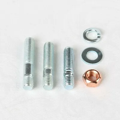 £3.98 • Buy M8 X 35, 40, 45 Exhaust / Inlet Manifold Studs Zinc Plated & Copper Plated Nuts