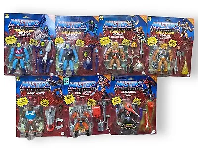 Masters Of The Universe Origins Deluxe Figures Lot Skeletor Mosquitor He-Man Etc • $95