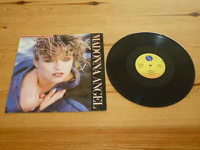 Madonna - Angel 12  Inch Single Extended Single Vinyl Record Picture Sleeve Ex • £8.99