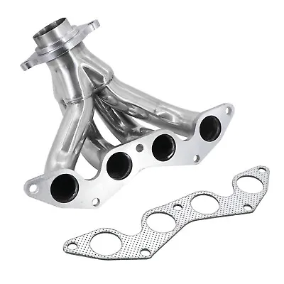 Stainless Steel Exhaust Header Fit Honda Civic EX 2001-2005 1.7L D17A2 L4-4 SOHC • $64.59