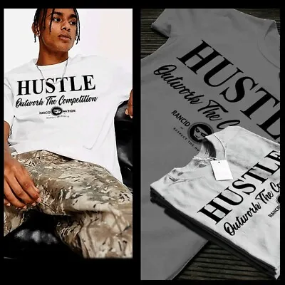 Hip Hop T-shirt 90s Rap Music Underground Cypha Brooklyn Outwork Them XL White • $19.99