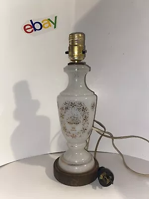 Vintage Murano Style Hand Blown Table Lamp Leviton USA Antique Estate Sale • $49.95