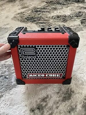 Roland Micro Cube N225 Guitar Mic Amplifier M-Cube Red • $99