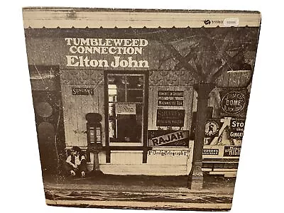 Elton John - Tumbleweed Connection Vinyl LP Record Album W/Book 1973 Gatefold • $8