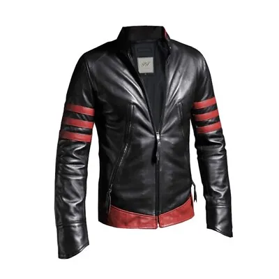 $199.99 • Buy Wolverine X Men Origins Biker Distressed Red Cowhide Original Leather Jacket Set