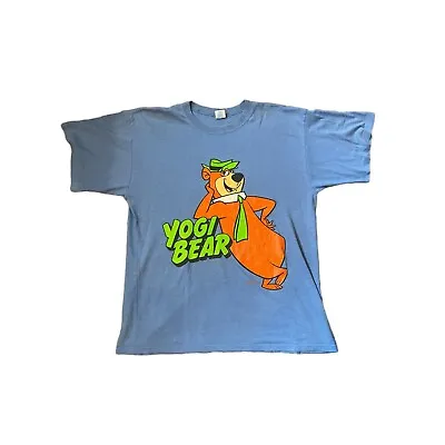 Vintage Rare 90s Yogi Bear Cartoon T Shirt Boo Boo XL • $79.99