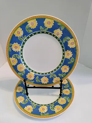 Villeroy & Boch 2 TWIST CLEA Dinner Plates • $30