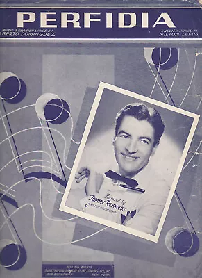 Perfidia Sheet Music Tommy Reynolds Milton Leeds AOB • $2.78