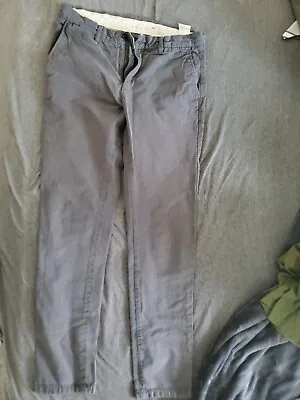H&M Men's 32 Slim Fit Grey Pants • $7.99