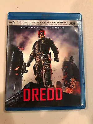 Dredd (2012) Blu-ray/Blu-ray 3D • $3.79