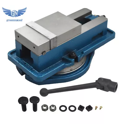 4'' Lockdown Vise Precision CNC Milling Machine Bench Clamp Vice With Base • $87.15