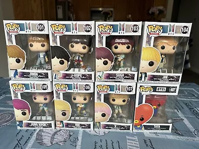 BTS Funko Pop! Rocks First Edition #101-107 Vaulted K-Pop 2019 NIB Complete BT21 • $275