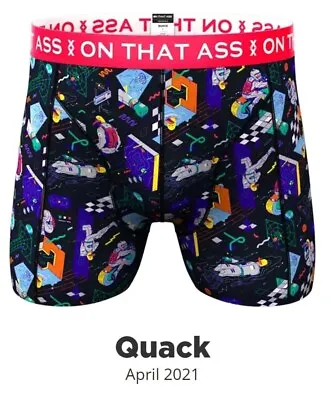 £9.99 • Buy ON THAT ASS BOXERS - Quack - All Sizes - LOOK UP MY STORE FOR MANY MORE BOXERS