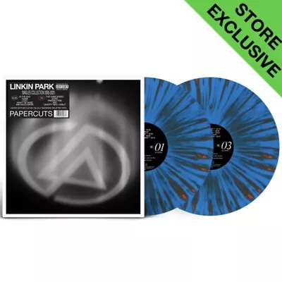 Papercuts / Linkin Park / Limited Edition Blue Splatter Vinyl - NEW • £50
