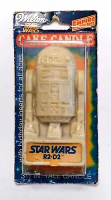 R2-D2 Cake Candle Vtg Star Wars 1980 Wilton Birthday Empire Strikes Back • $15