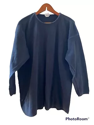 Cotton Maternity Sweater Women Size M Black USA Made Take Nine Comfy • $9.54