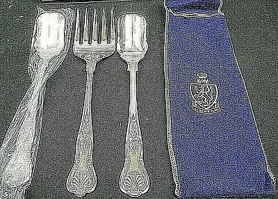 $9.99 • Buy K&M (England) EPNS A1 Silver Plate Slotted Serving Spatula With Bag And 2 Spoons