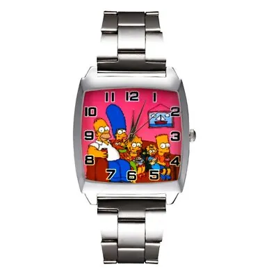 New The Simpsons  Mens  Watch Steel • $29.69