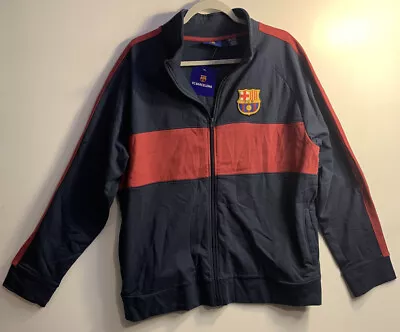 FC BARCELONA Soccer/Football Jacket Sz XLarge • $23