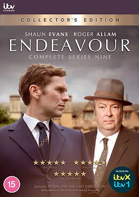 Endeavour: Series 9 (With Documentary) [15] DVD Box Set • £14.99