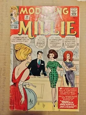 Modeling With Millie 25 Sept.1963 Marvel Comics Stan Lee Stan Goldberg • $15.62