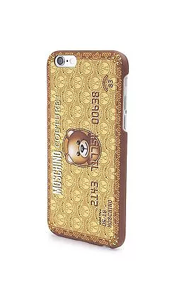 SS16 Moschino Couture Jeremy Scott Gold Bear Credit Card CASE FOR IPhone 6+ PLUS • $87