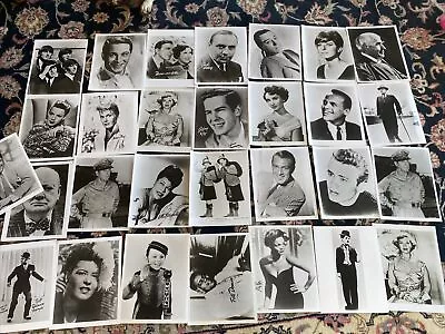 Modern Key Movies/entertainers/politicians Lot Of 29 Black & White Glossy Photos • $9.99