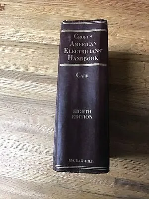$12 • Buy American Electricians Handbook, 8th Edition, By Terrell Croft,
